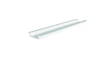 Al profily k zapuštění - IMPR 975065 ET-01-15 plochý T-profil pro 15 - 16,3 mm LED pásek matná bílá - LIGHT IMPRESSIONS