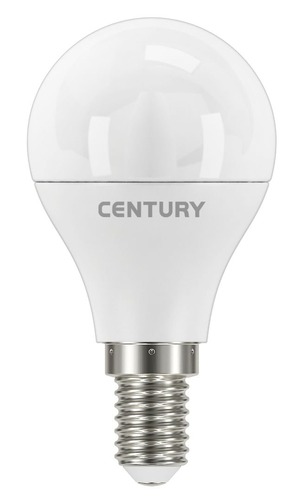 E14 - CEN ONH1G-081440 LED MINI GLOBE ONDA 8W E14 4000K 830Lm 200d 45x87mm IP20 - CENTURY - foto 1