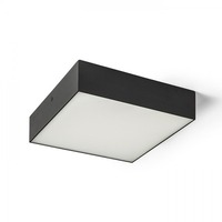 Hranatá - RED R13939 LARISA SQ 22 DIMM stropní černá 230V LED 20W 3000K - RED - DESIGN RENDL