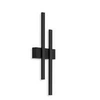 Nástěnná - TF 313205TF TELEFUNKEN LED venkovní svítidlo 47 cm 2x8W 780lm černá - BRILONER