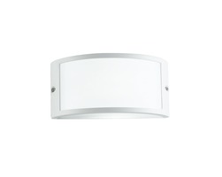 Nástěnná - FAN I-AUSTIN-AP BCO Venkovní nástěnné svítidlo Austin, bílé, 1 x E27, IP54, 25 x 13 x 12 cm - FANEUROPE