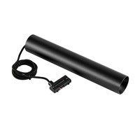 Svítidla - IMPR 707258 Deko-Light 1-fázový-závěsné svítidlo Can 350, 1x max. 7,5 W, GU10, černá