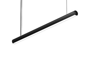 Podélná - BPM 210002.06.PN.BK-BK.OP.ST.9.30 AKCE - Závěsné svítidlo LINGGO 1686mm černé 3000K ON/OFF - BPM