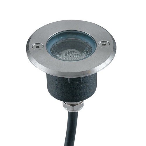 Zapuštěná - FAN LED-WALK-R7C Pochozí venkovní svítidlo LED WALK nikl INOX 3 W 345 lm 3000 K IP67 7x6,6 cm - FANEUROPE - foto 1