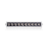 Hranatá - SLC SLC1274 Vestavné LED svítidlo PIXEL 10x 25 W 220-240 V 3000 K stmívatelné 36° Ra90 bílé - TLG