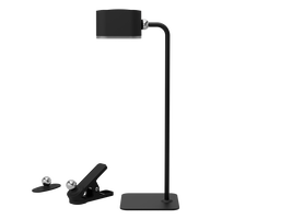 LED svítidla pro skříně a nábytek - Stolní lampa LED Multifunkční bezdrátová 3W CCT černá