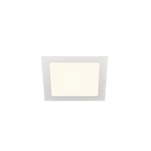 Hranatá - LA 1004698 SENSER 18 DL vnitřní LED stropní zápustné svítidlo hranaté bílé, 4000 K - BIG WHITE (SLV) - foto 1
