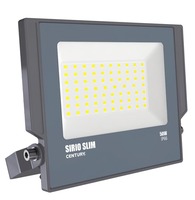 Reflektory - CEN SRS-509540 REFLEKTOR LED SIRIO SLIM ČERNÝ 50W 4000K 4500Lm 110d 200x29x178mm IP66  - CENTURY