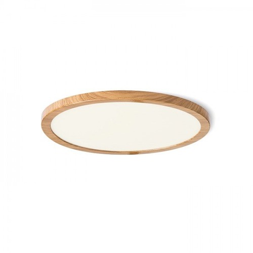 Kruhová - RED R13057 HUE R 17 DIMM zápustná dekor buk 230V LED 18W 3000K - RED - DESIGN RENDL - foto 1