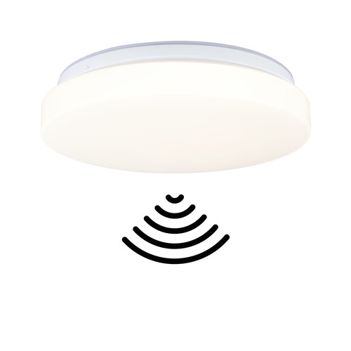 Kruhová - P 75409 LED stropní svítidlo Luiana soumrakové a pohybové čidlo (HF) IP44 3000 - 5700K 230V 16,5W bílá - PAULMANN - foto 1