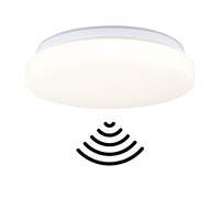 Kruhová - P 75409 LED stropní svítidlo Luiana soumrakové a pohybové čidlo (HF) IP44 3000 - 5700K 230V 16,5W bílá - PAULMANN