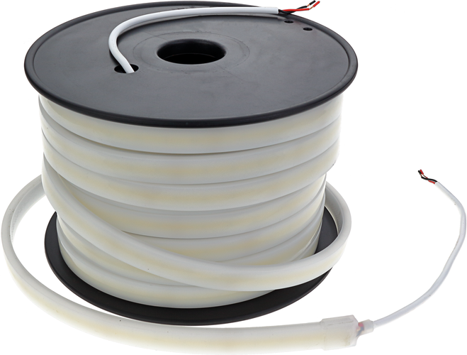 LED pásek 48v - LED COB Strip 48V 6W Milky - 20m Roll - foto 1