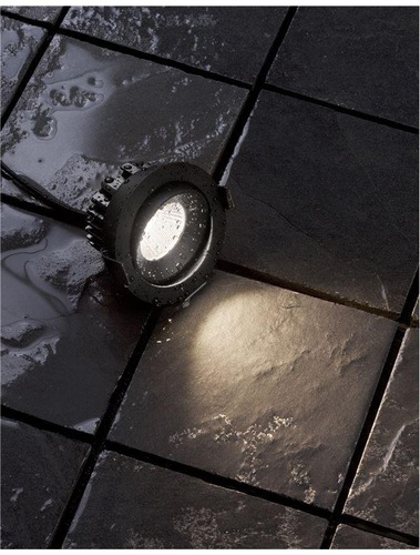 Zapuštěná - NV 9232118 Zapuštěné svítidlo BLADE černý hliník LED 12W 3000K 38st. IP65 výklopné - NOVA LUCE - foto 1