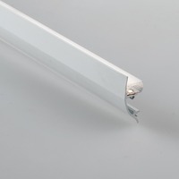 Al profily k přisazení - FAN I-PROFILO-VEIL-2 Profil Veil bílý s opálovým difuzorem včetně krytek, 200 x 4,2 x 1,25 cm - FANEUROPE