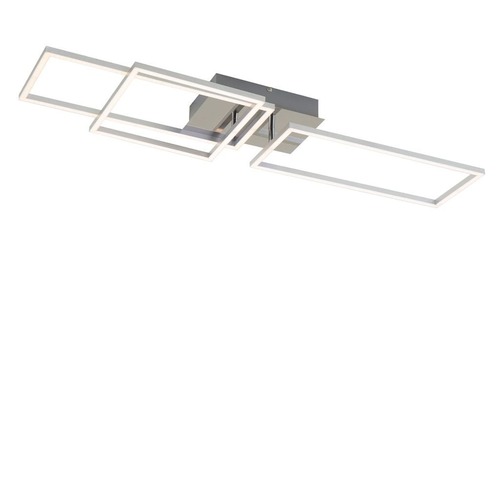 Hranatá - BRI 3136018 LED rám 92,8 cm 15W 1500lm chrom (starý kód: BRI 3136-018) - BRILONER - foto 1