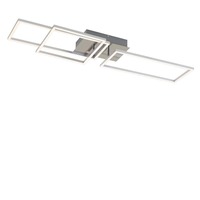 Hranatá - BRI 3136-018 LED rám 92,8 cm 15W 1500lm chrom - BRILONER