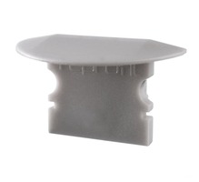 Krytky pro Al profily - IMPR 978131 Koncovka P-ET-02-10 šedá 25 mm 2 ks - LIGHT IMPRESSIONS