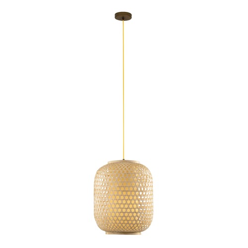 Koule - FAN I-ZEN-S-S Závěsné svítidlo ZEN OCRA, 1xE27, 30 x 30 x 120 cm - FANEUROPE - foto 1