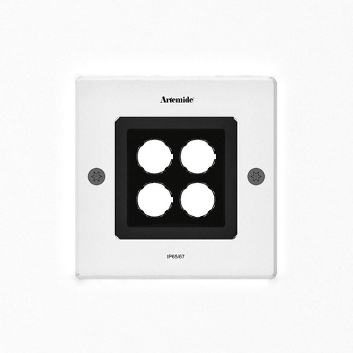 Zapuštěná - AR T4065NSPW00 Ego 150 downlight čtverec 5° 3000K hliník IK09 - ARTEMIDE - foto 1