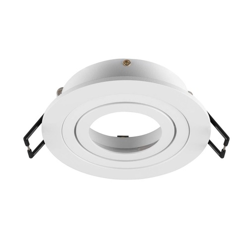 Kruhová - LA 1007342 NEW TRIA® 75 kroužek pro vestavbu do stropu, D: 9,3 H: 2,6 cm, IP 20, bílá - BIG WHITE (SLV) - foto 1