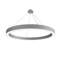 Kruhová - IMPR 950801 Deko-Light závěsné svítidlo Lautaro 1500/100 Down prisma M5, 99 W, DALI, 2700 K, světlešedá - DEKOLIGHT