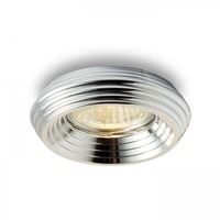 Kruhová - RED R10282 Zápustné svítidlo ZIK zápustná chrom 230V GU10 50W - RED - DESIGN RENDL