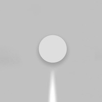 Nástěnná - AR T42121NW00 Effetto kruh 1 narrow beam šedá bílá - ARTEMIDE