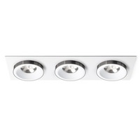 Hranatá - RED R14587 SHARM LED vestavné světlo, sady bílá černý chrom - RED - DESIGN RENDL
