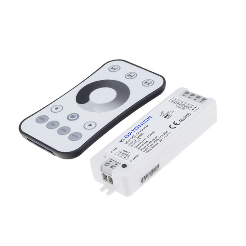 Stmívače a regulátory proužků - Sada dálkového ovládání LED - jednobarevná - foto 1