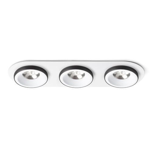 Kruhová - RED R14576 SHARM LED vestavné světlo, sady bílá/černá - RED - DESIGN RENDL - foto 1