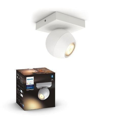 SmartHome Paul Neuhaus - PH 50471/31/P9 Hue White Ambiance Bodové svítidlo Philips Buckram BT 50471/31/P9 LED GU10 1x5W 350lm 2200-6500K 230V, bílé s Bluetooth - PHILIPS HUE (915005919101) - foto 1