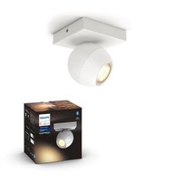 SmartHome Paul Neuhaus - PH 50471/31/P9 Hue White Ambiance Bodové svítidlo Philips Buckram BT 50471/31/P9 LED GU10 1x5W 350lm 2200-6500K 230V, bílé s Bluetooth - PHILIPS HUE (915005919101)