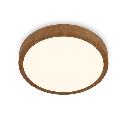 Kruhová - BRILO 3725014 LED přisazené svítidlo, pr. 38 cm, 24 W, 2900 lm, barva dřeva (starý kód: BRILO 3725-014) - BRILO - foto 1
