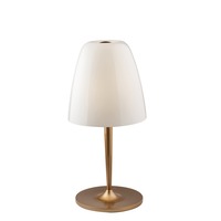 Stolní lampy dekorační - FAN I-ARES-LG1-BCO Stolní lampa Lume Ares, bílé, 1 x E27, 28 x 56 cm - FANEUROPE