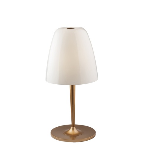 Stolní lampy dekorační - FAN I-ARES-LG1-BCO Stolní lampa Lume Ares, bílé, 1 x E27, 28 x 56 cm - FANEUROPE - foto 1