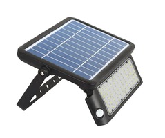 Reflektory - CEN DVS-109040 REFLEKTOR LED DVERSO SOLÁRNÍ SLIM SENSOR 10W 4000K 1080Lm 90d 310x35x218mm IP65  - CENTURY