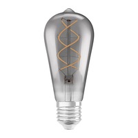 E27 - RED G13581 OSRAM Vintage Edison SPIRAL kouřová 230V E27 LED EQ25 1800K - DESIGN RENDL