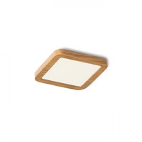 Hranatá - RED R13136 HUE SQ 9 DIMM zápustná dekor buk 230V LED 6W 3000K - RED - DESIGN RENDL