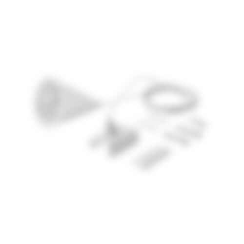 Lišty a příslušenství EUTRAC - FAN LED-RAIL-S-1,5-BCO 3‑fázový systém RAIL sada 4 kabelů 1,5 m pro závěsné svítidlo třífázového lištového systému, bílá - FANEUROPE - foto 1