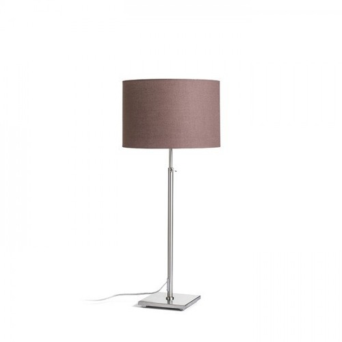 Stolní lampy dekorační - RED R12665 EDIKA stolní hnědá matný nikl 230V E27 42W - RED - DESIGN RENDL - foto 1
