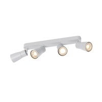 Bodová - LA 1008355 PURI 2.0 Dome nástěnné a stropní svítidlo, dlouhé provedení, 4 x max. 6W GU10, šedá - BIG WHITE (SLV)