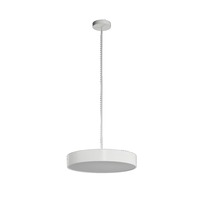 Kruhová - OS KRU60207 KRUGER P3 FO závěsné plastové svítidlo bílá IP40 3000 K 48W LED - OSMONT