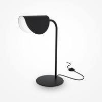 Stolní lampy dekorační - M MOD126TL-01B Stolní lampa Mollis 28W černá kov akrylát designová - MAYTONI