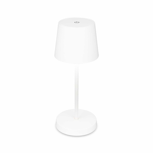 Na stůl - BRILO 7423016 LED nabíjecí stolní lampa 26 cm 2,6W 150lm bílé - BRILO - foto 1