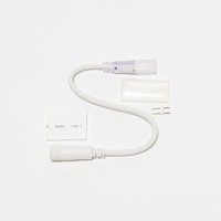 Příslušenství - DLED DDN22 DecoLED Prodlužovací kabel pro D-TYP jednostranný LED Neon, IP67, 25 cm, bílý, samičí DDN22