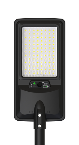 LED pouliční osvětlení - LED solární pouliční osvětlení IP65 + dálkové ovládání - foto 1