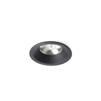 Kruhová - RED R13224 SHARM BASE zápustná černá 230V LED 10W 24° 3000K - RED - DESIGN RENDL
