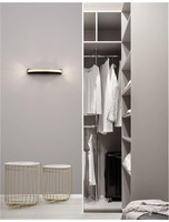 S ramenem - NV 9818513 Nástěnné svítidlo GRANIA černý hliník a akryl LED 6.5W 230V 3000K IP20 - NOVA LUCE