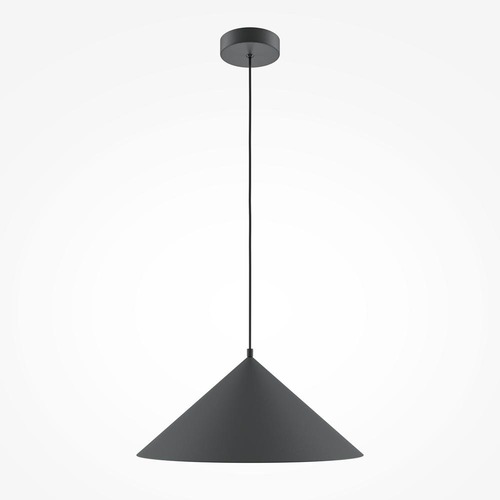 Kónická - M MOD167PL-01B Závěsné svítidlo Basic E27 40W černý kov - MAYTONI - foto 1