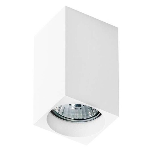 Downlight - AZZ AZ1381 Stropní bodové přisazené svítidlo Azzardo Mini Square white AZ1381 GU10 1x50W IP20 5,6cm hranaté bílé - AZZARDO - foto 1